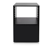 Studio Rack Cabinet by Gear4music Black - Nearly New