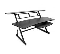 modul Large Three Tier Studio Desk Black
