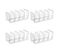 Modular 4-Piece Acrylic Storage Rack System to Organize Handbags Small Personal Belongings Efficiently (4)