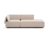 Modular Armless Sofa - Foam Couch for Living Room, Bedroom, Office, Easy Assembly, Italian Minimalist Style, Oversized Design