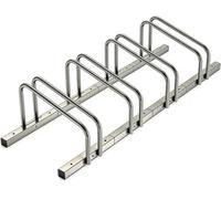 Thrink Multi Bike Storage Rack - Heavy Duty Steel Bicycle Stand for Garage & Garden, Floor or Wall Mount Bike Holder, Space-Saving Organiser for Mountain, Road & Kids Bikes (4 Racks)