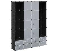 Modular Cabinet with Compartment Storage Cabinet Clothes Organiser vidaXL