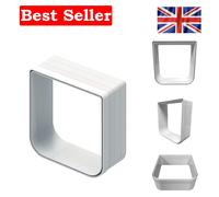 Modular Cat Flap Wall Liner - 2" Tunnel Section for Seamless Integration