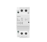Modular Contactor 2P 40A 63A 2NO or 2NC or 1NO1NC DIN Rail Mounting AC220V 230V Automatic(2P 40A 2NO 220V)