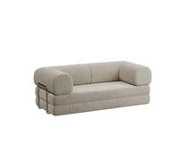 Modular Convertible Sofa, Corduroy Daybed with Metal Frame for Modern Living Room