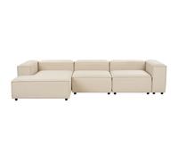 Modular Corner Sofa 4 Seater ARDAL Right Hand Beige Fabric