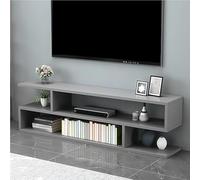 Modular Cube TV Stand, Modern Open-Storage Media Console, Small Entertainment Center, Floor-Standing Wall Cabinet for Living Room(Grey,100 * 24 * 40cm)