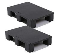 Modular Dunnage Rack - Plastic Pallet for Warehouse Storage - 1,100lb Capacity - Essential Kitchen Organizer - Ideal for Garage Use