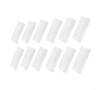 Modular Electric Panel Slot Covers for-Fuse-Box Distribution Board | Solid ABS Plastic, 11x5.2cm, Tool-free Clip Installation, Seals Unused Slots For Safety, Fits Hager for schneider Rails