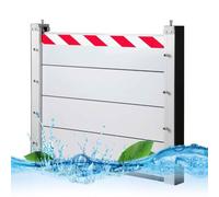 Modular Flood Barrier 91-100cm Water Retaining Plate Reusable Temporary Partition Gate for Garage, Basement, Front Door, Driveway(Inside,99 * 40cm)