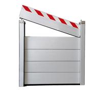 Modular Flood barriers can be Quickly Disassembled and reused, and are Suitable for Places Such as Front Doors and Basement entrances.(L110xH100cm)