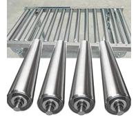 Modular Heavy-duty Conveyor Rollers,stainless Steel Drive Shafts,conveyor Belt Roller Replacement Parts,suitable For Factories,industrial Settings,warehouses(Dia 60mm/2.3in,L 900mm/35.4in)