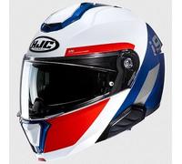HJC i91 Bina White Blue Modular Helmet Size S S