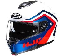 Modular Helmet HJC Model C91N Nepos White Blue Red MC21 Size S