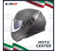 Modular Helmet P/J LS2 FF910 Advant II Solid Concrete Black Size M (57-58 Cm.)