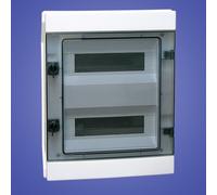Modular hermetic switchgear (500V AC,1000V DC) 2x12 Surface IP65 RH-24 36.24