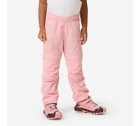Modular Hiking Pants MH500 Kid For Kids Aged 2-6 Years - Pink