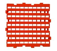 Modular Interlocking Cushion, 45x45x4cm Car Wash Room Splicing Grille， 4S Shop Special Floor Tile, No-dig Ant-i-skid Plastic Grid Leaking Floor Mat