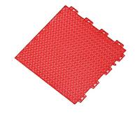 Modular Interlocking Cushion, Drainage Interlocking Plastic Deck Tiles Multicolor 30.4x30.4cm(Rosso,30.4x30.4CM/28PCS)