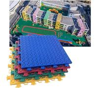 Modular Interlocking Floor Tiles For Schools/kindergartens/playgrounds/parks(Grey)