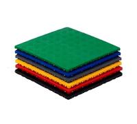 Modular Interlocking Floor Tiles, Quick-Dry Multi-Surface Drainage Mat for Garage, Car Wash, Bathroom & Deck, Available in Sets of 4, 8, 16, or 20 Pcs