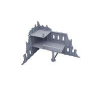 Modular L Shaped Corner Ruins 3D Printed Terrain Scenery Buildings For 28/32mm Tabletop Wargaming, RPGs & Dioramas