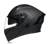 Modular Motorcycle Helmets, Flip Up Full Face Double Visor Motorbike Helmet ECE Approved, Bluetooth can be installed, for Adults Men Women City Rides Moped M~XXL