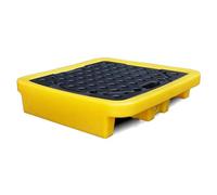 Modular Oil Spill Containment Tray NonSlip PolyethyleneAntiLeak Platform for Industrial Warehouses Factories & Product HandlingDurable & Reliable Solution