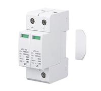 Modular Photovoltaic Protective Device 2P DC 1000V Protector with PC Flame Retardant Housing and 35mm Rail Mounting for Residential Office and Commercial Building Electrical