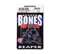 Modular Pirate Miniature Figure 25mm Heroic Scale Reaper Bones USA Reaper Miniatures