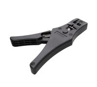 Modular Plug Crimping Tool for Telephone Connections RJ11/RJ14/RJ25 Black
