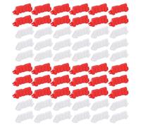 Modular RC Track Accessory Set - DIY Road Barriers & Parking for Kids Car Models, Educational Traffic Toy- 60 Piece