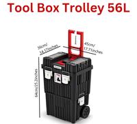 Modular Rolling Lockable Toolbox Wheels Various Polypropylene Kistenberg Pro