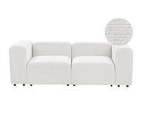 Modular Sofa 2 Seater FALSTERBO Corduroy Off-White