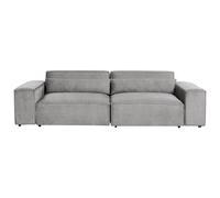 Modular Sofa 2 Seater HELLNAR Grey Fabric