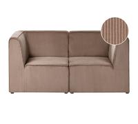 Modular Sofa 2 Seater LEMVIG Corduroy Sand Beige