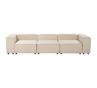 Modular Sofa 3 Seater ARDAL Beige Fabric