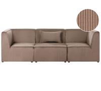 Modular Sofa 3 Seater LEMVIG Corduroy Sand Beige