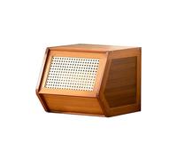 Modular Solid Wood Storage Bins - Space-Saving Organizer Boxes for Entryway, Bedroom, and Toys - Stylish Home Storage Solutions for Clutter-Free Living