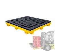 Modular Spill Containment Pallet, Chemical Spill Tray for Industrial Use, Spill Management Platform