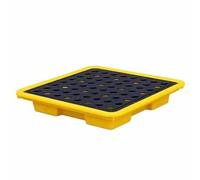 Modular Spill Containment Pallet Tray - Leakproof and Detachable, High Load Capacity Spill-Proof Platform for Safe Shipping and Effective Liquid Containment