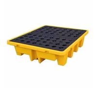 Modular Spill Containment Pallet Tray - Leakproof Shipping Platform with High Load Capacity, Detachable Spill-Proof Design for Safe Liquid Management
