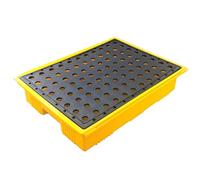 Modular Spill Containment Tray Heavy-Duty Polyethylene Spill Control for Warehouses Factories Industrial Spill Kit Essential