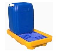 Modular Spill Platform, Anti-leakage Pallet, Spill Containment Platform, Plastic Container, Oil Drum Catch Tray(37.5x67.5x12cm)