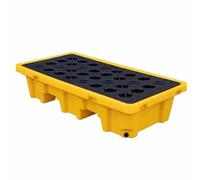 Modular Spill-Proof Containment Pallet Tray, Leakproof Shipping Platform with High Load Capacity, Detachable Spill Containment Solution for Safe Storage