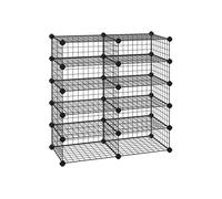 Modular Storage Shelf Unit, Black