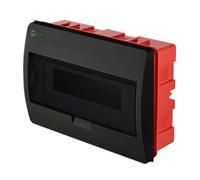 Modular switchgear Elegant 1x12 Surface IP40 N+PE black 2413-09