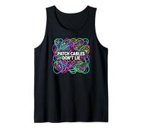 Modular Synthesizer Patch Cables Don't Lie Tank Top