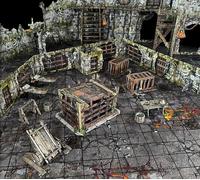 Modular Terrain: Fantasy Dungeon - Dungeon Bastille