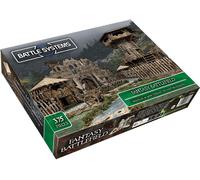 Battle Systems - Modular Fantasy Scenery - Perfect for Roleplaying and Wargames - Multi Level Tabletop Terrain for 28mm Miniatures - Colour Printed Model Diorama - DnD Warhammer (Battlefield)